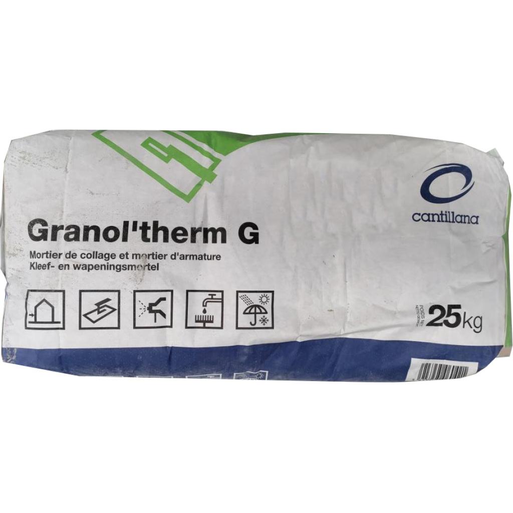 Granol'therm G Kleef- en wapeningsmortel (grijs) - (25 kg)