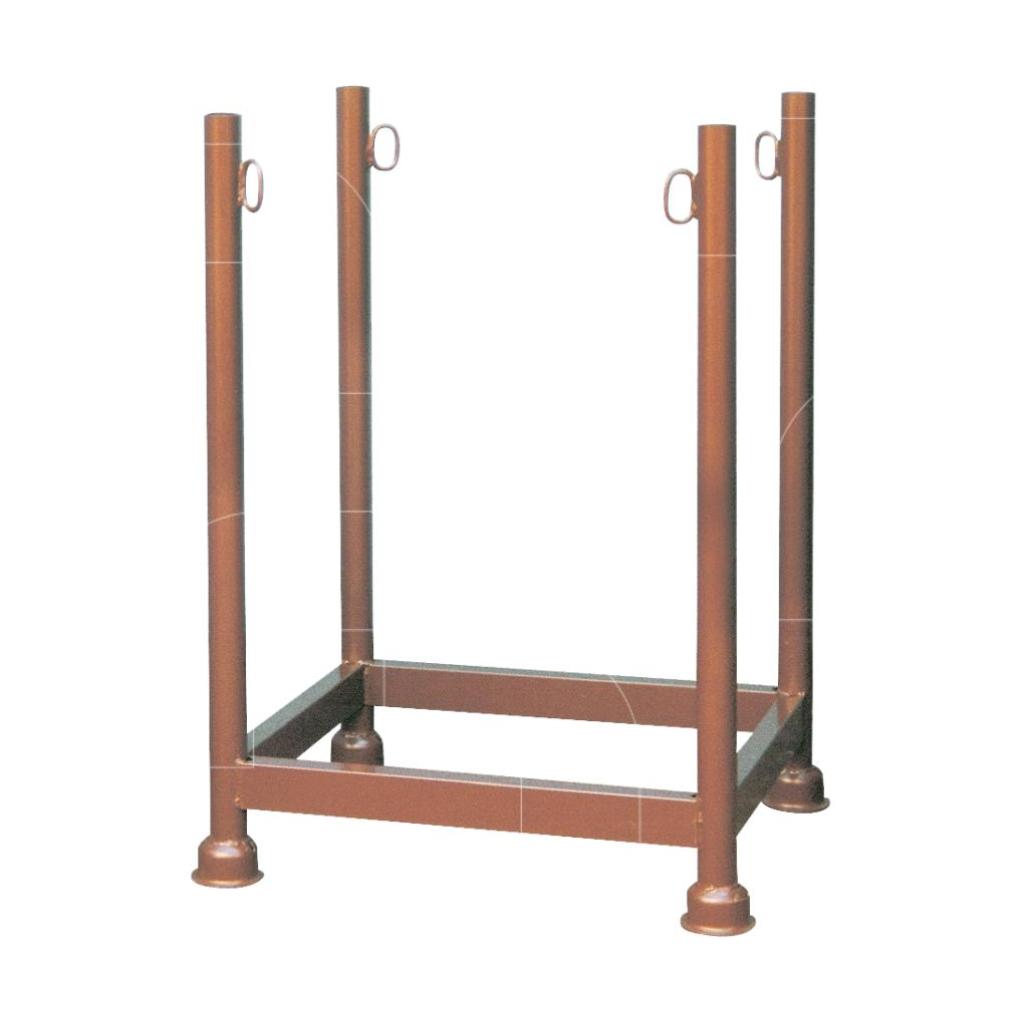 Müba stapelpallet(stapelrek) geverfd 68x52x94cm (Müba 15400)