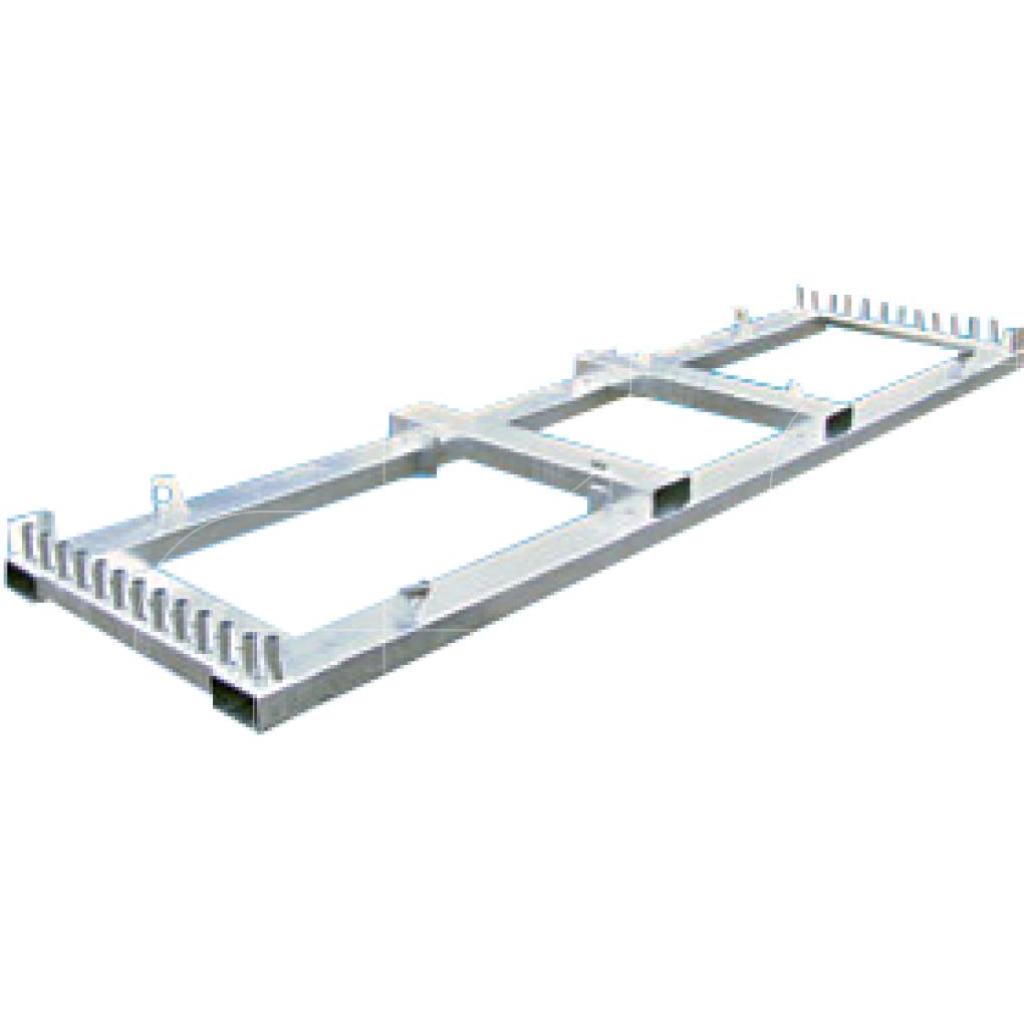 Müba stapelrek voor 25 bouwhekkens (Müba 15170)