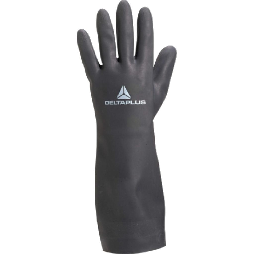 Gevlokte waterdichte handschoen niet-ondersteund - Coating : Glad neopreen - Lengte :  380   mm  10/