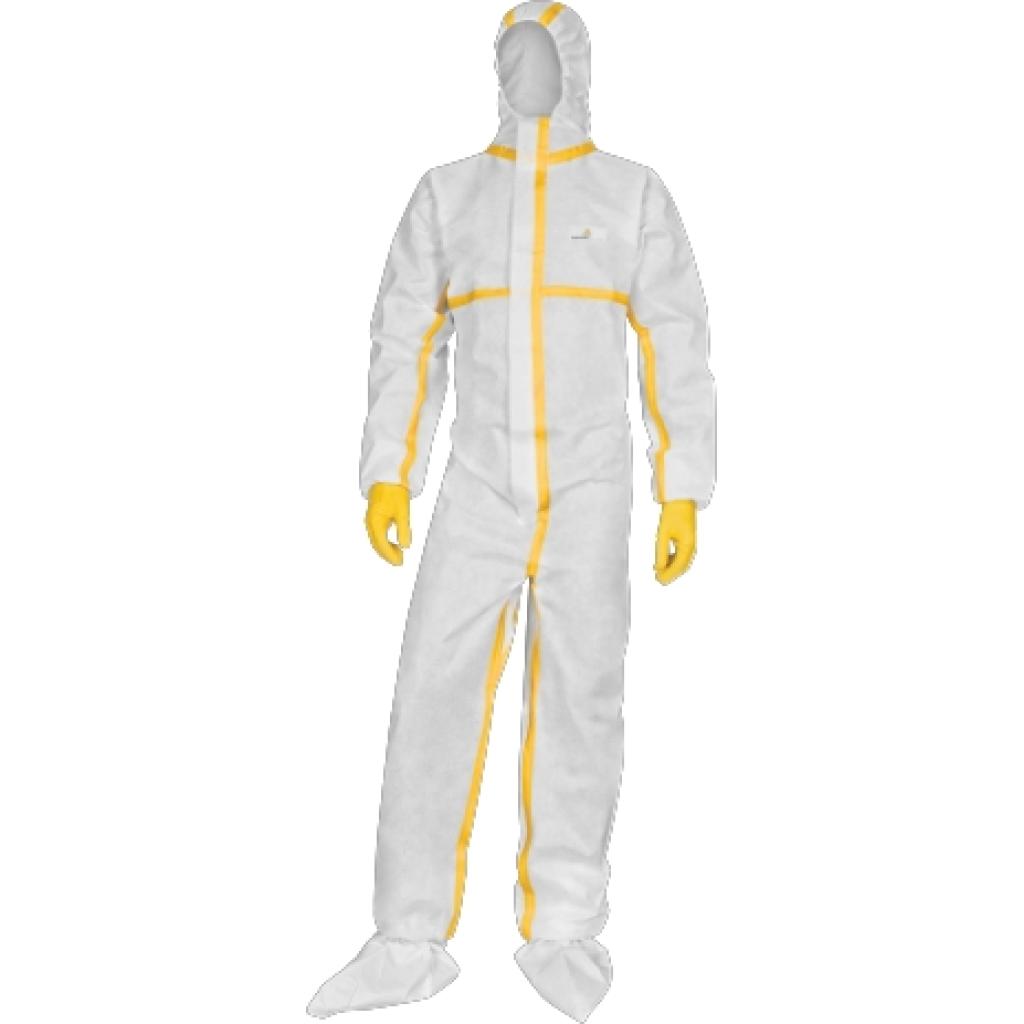 Disposable suit - SMS XL Wit-Geel