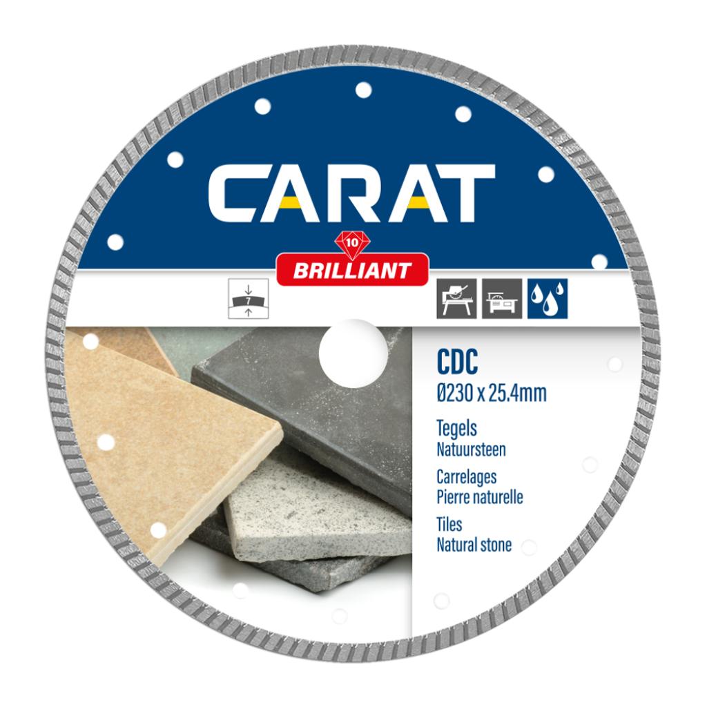 CARAT CDC1804000 CDC Briljant 180x25,4 tegel/natuursteen max. 25mm tafel