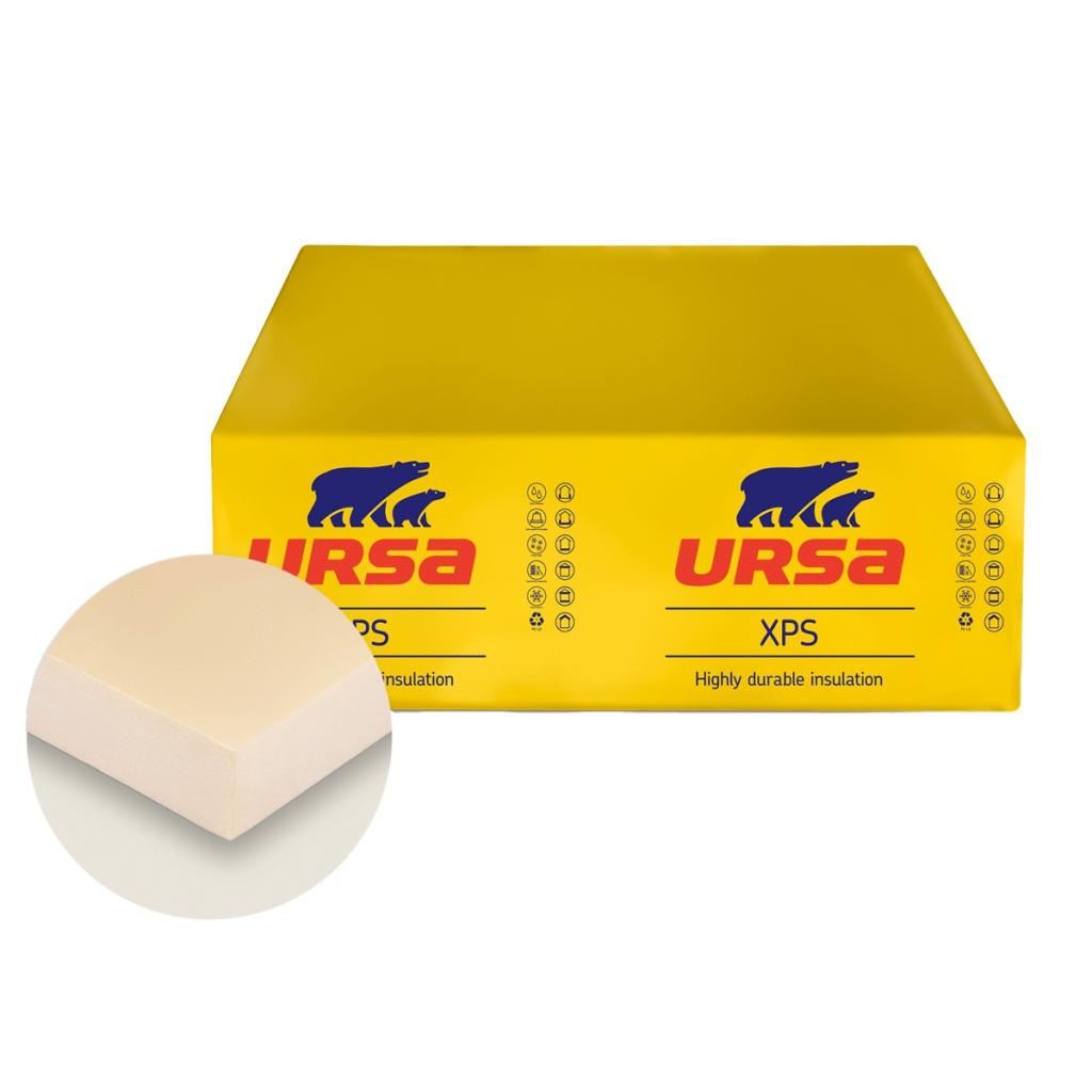 URSA XPS stuc/binnenisolatie 12 cm NIIIPZI 300kPa (1,25m x 0,60m) (Rd=3,60)