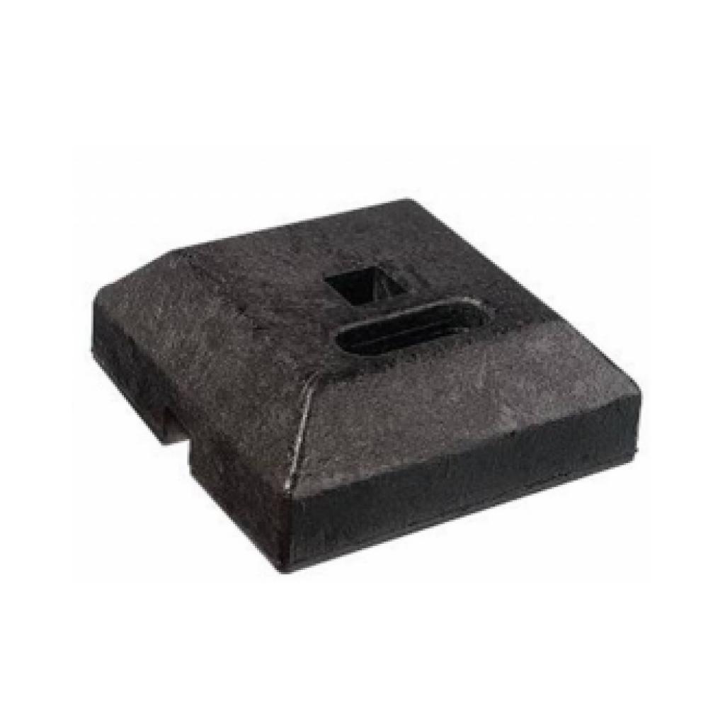 RUBBERVOET 40/40  15 KG