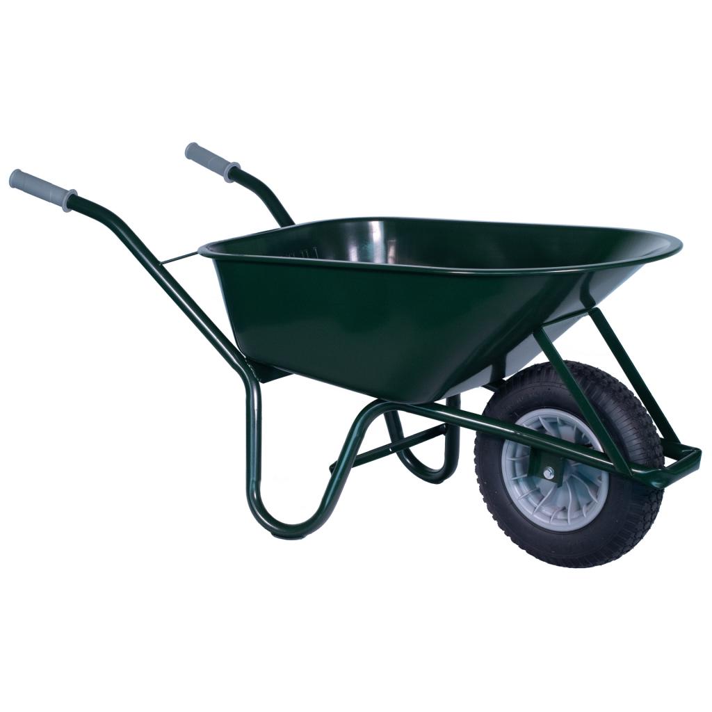 DG Bouw kruiwagen staal 85 L groen (HS85 GROEN )