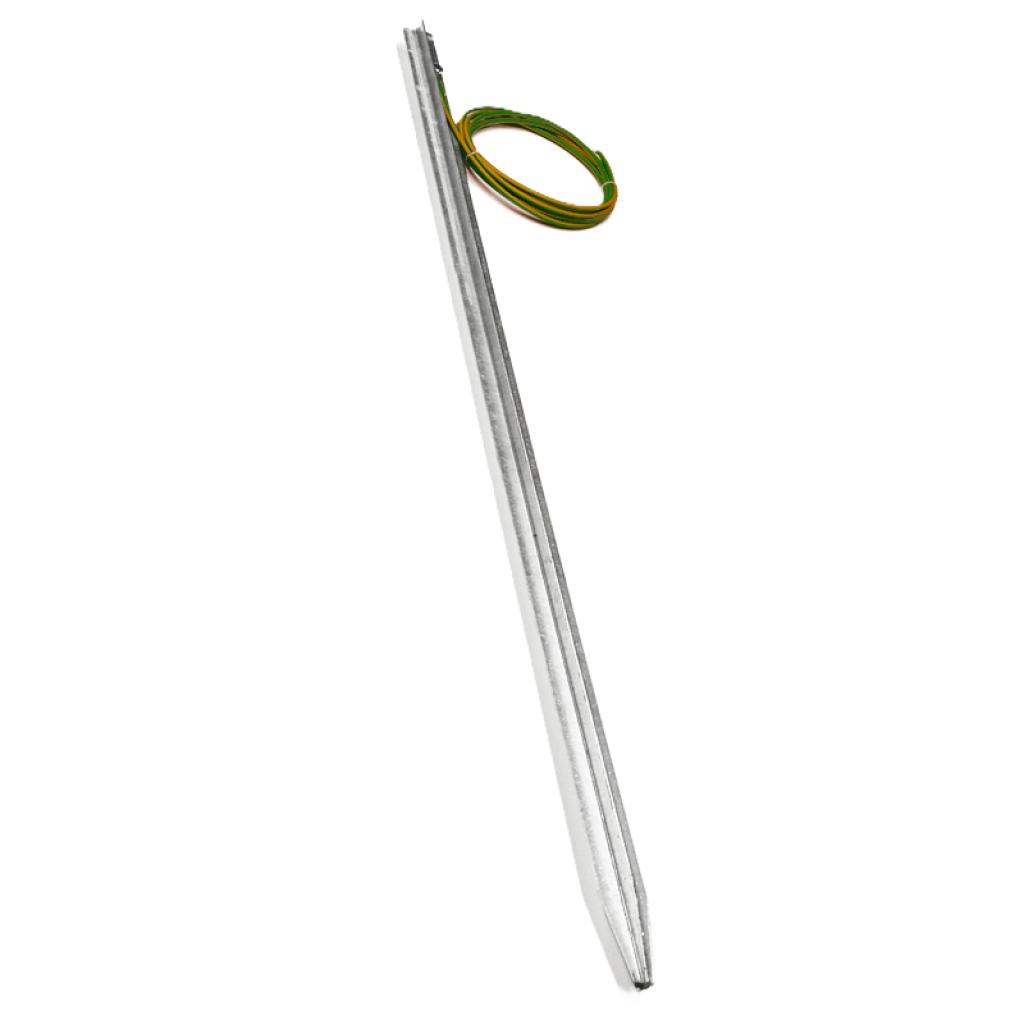 Aardingspen 1,5m + kabel 5m