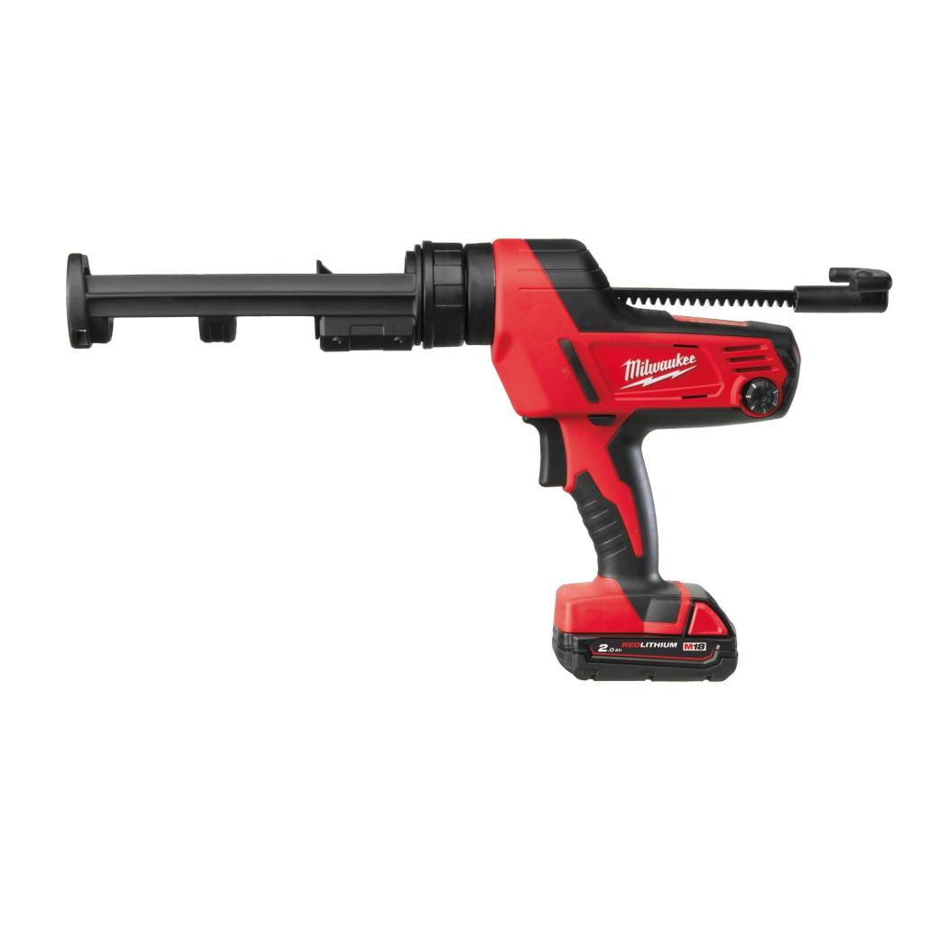 Milwaukee M18 Heavy Duty kit-/lijmpistool met 310 ml patroonhouder (C18 PCG/310C-0B)