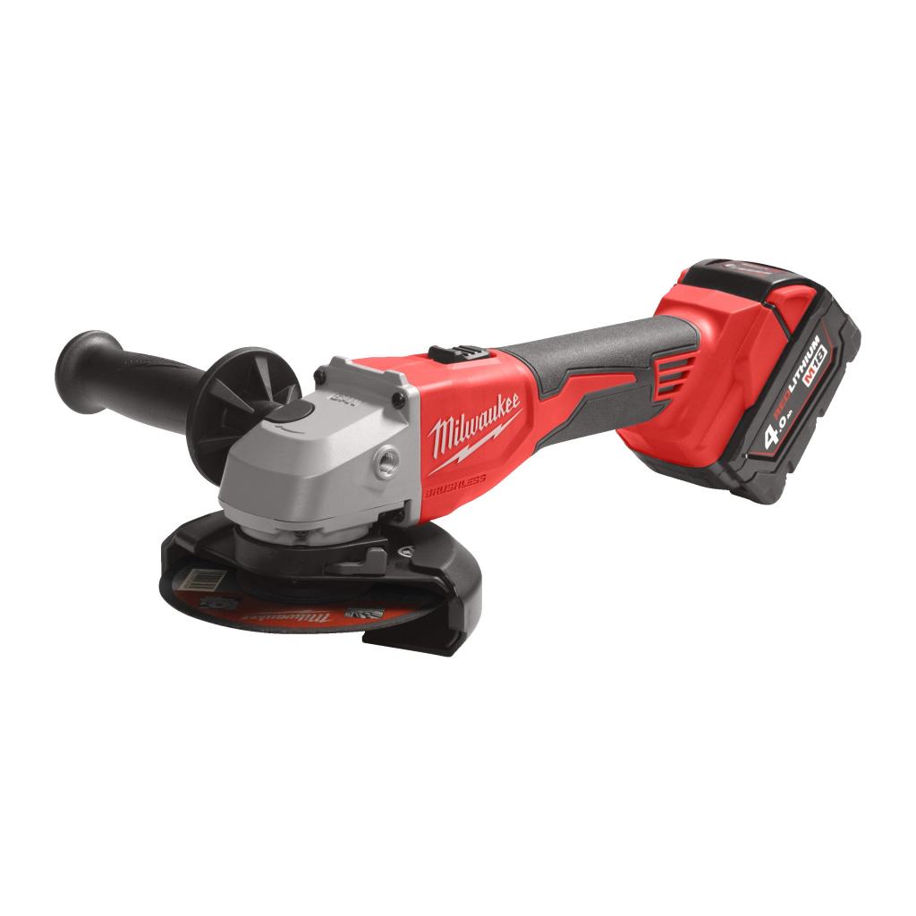 Milwaukee M18 Koolborstelloze 125mm haakse slijper met schuifschakelaar (M18 BLSAG125X-0 )