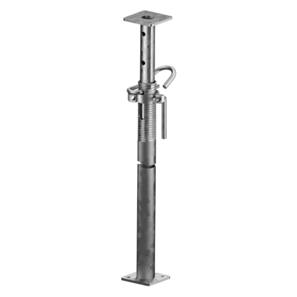 Versterkte gegalvaniseerde schoor met buitendraad 180/300cm