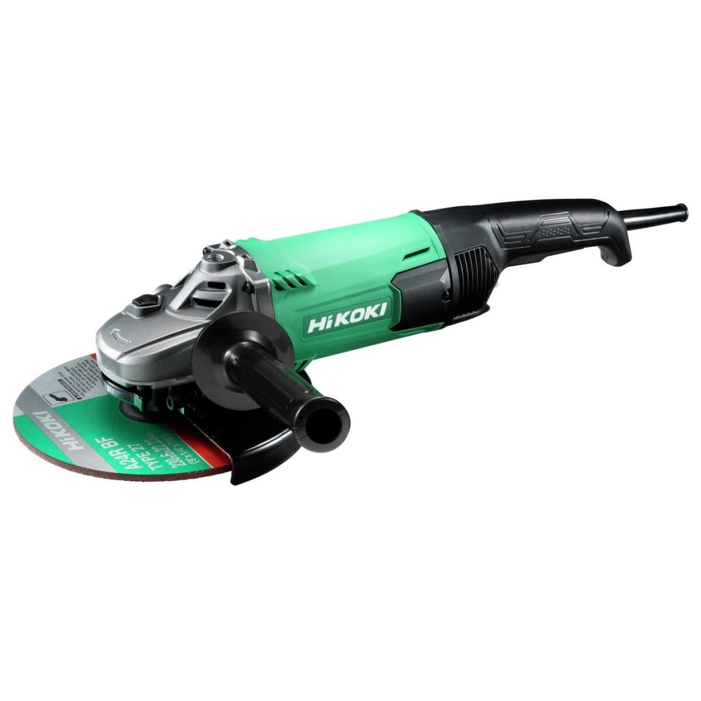 HiKOKI G23SC4UDZ/ HAAKSE SLIJPMACHINE 230V - 2.400 W - 230MM - DODEMANS SCHAKELAAR - LVH (Anti vibra