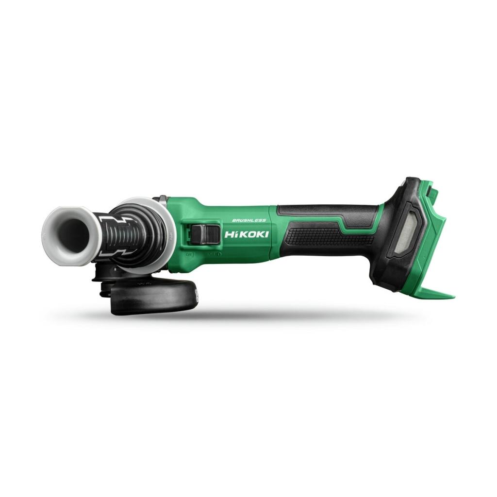 HiKOKI G1813DVEW2Z/ ACCU HAAKSE SLIJPMACHINE 18V - BRUSHLESS - 125MM - 900W - REM - VARIABEL TOERENT