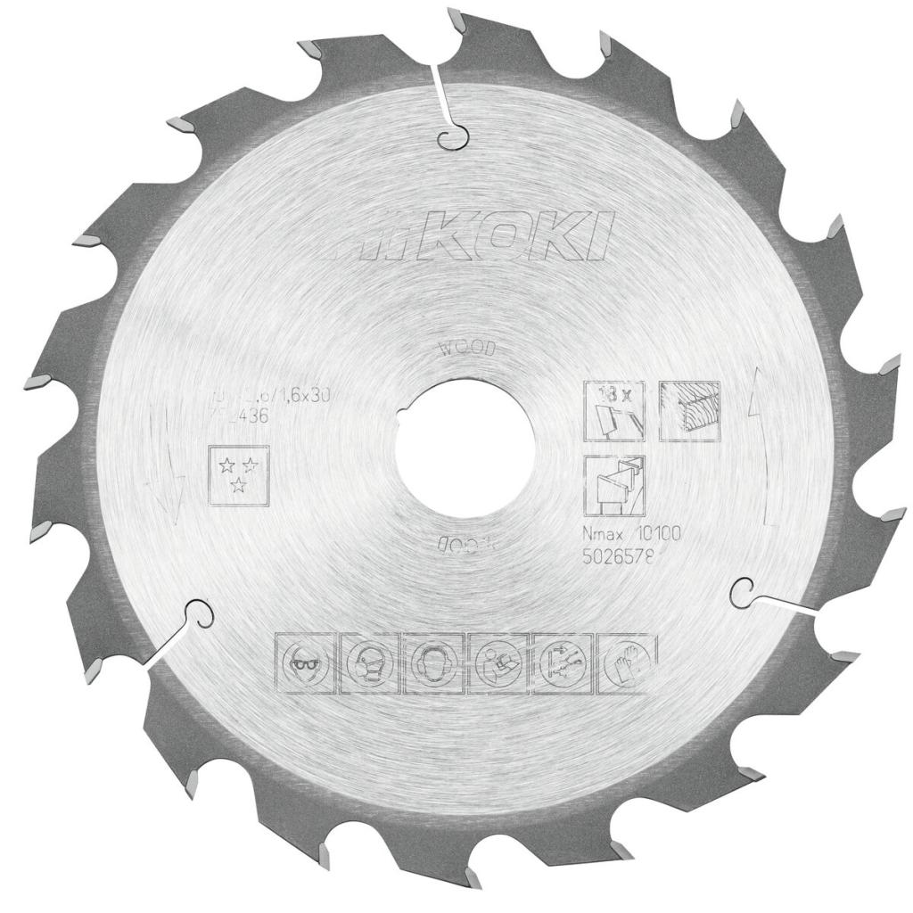 HiKOKI 752436/ HARDMETALEN CIRKELZAAGBLAD 190X30 Z18 (OUD 750312/879399)