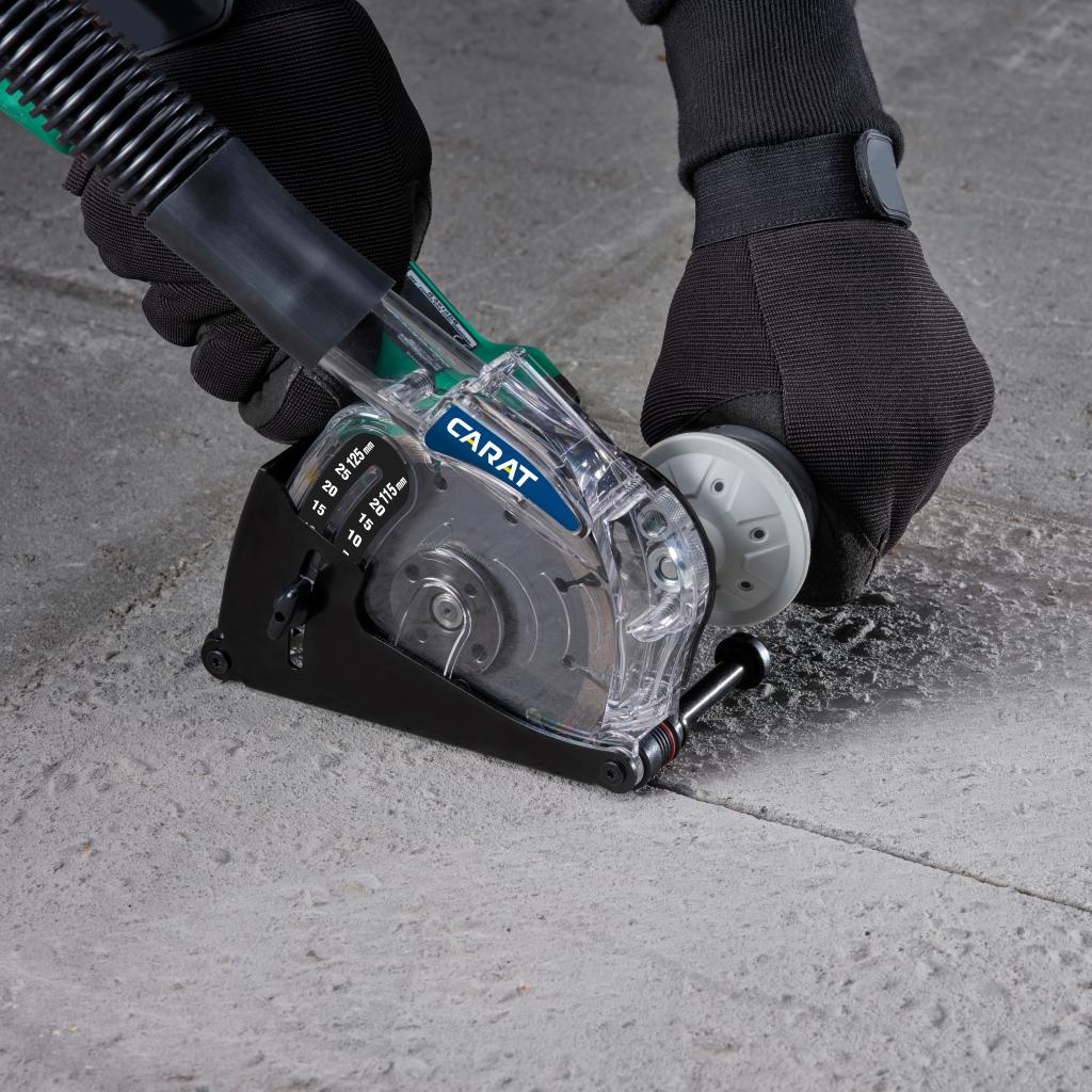 CARAT DPZ0200000 Stofkap voor diamantzaag 125mm Transparent