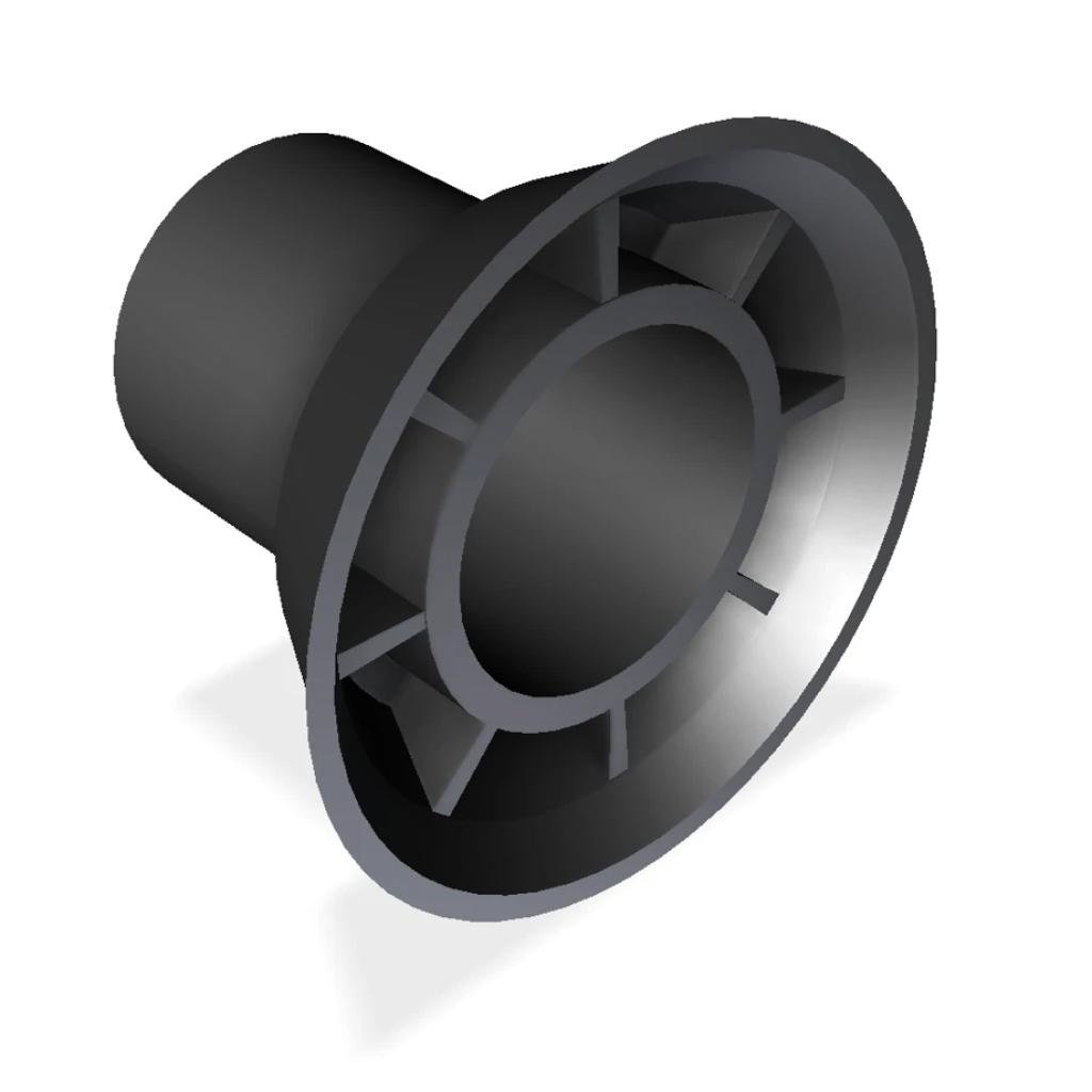 Kunststof kegel INO 22 /15mm voor buis dia 22 / 26 (éénmalig gebruik) (250st)