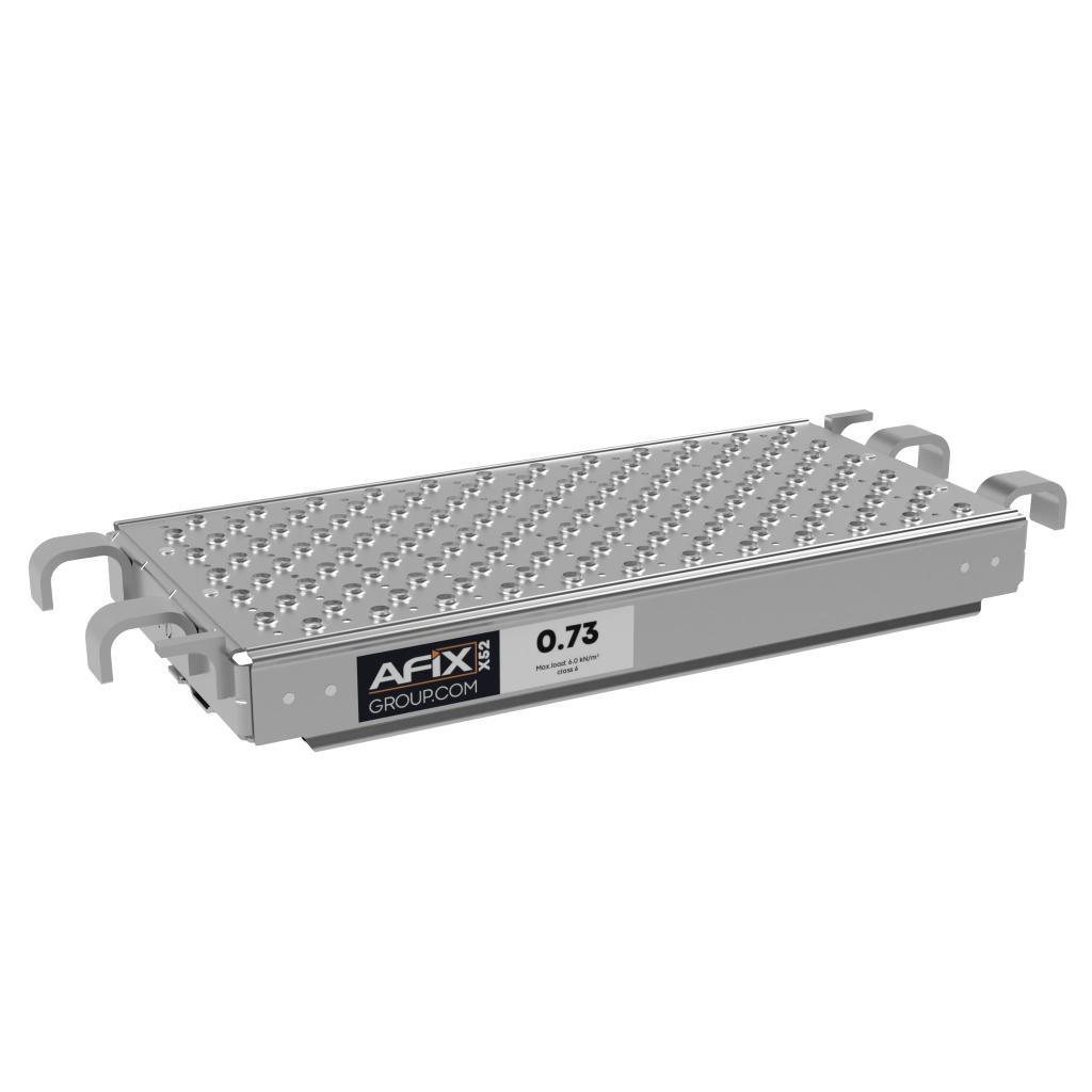 AFIXFAST X52 Stalen vloer 0.73 x 0.32 m