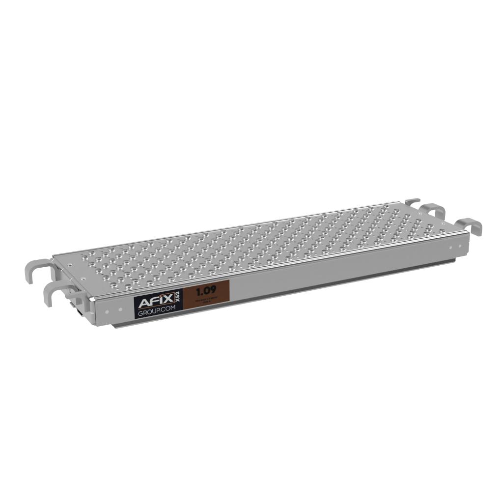 AFIXFAST X52 Stalen vloer 1.09 x 0.32 m