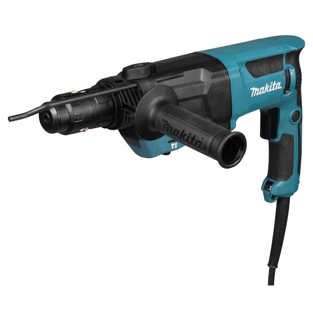 Makita HR2670FTX2 Combihamer SDS-Plus met beitels