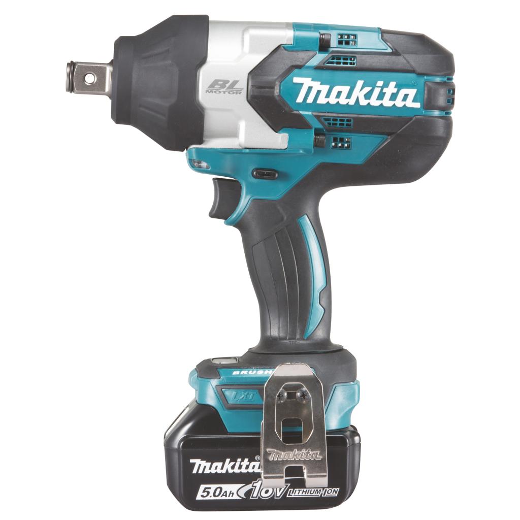 Makita DTW1001RTJ Accu 3/4" slagmoersleutel 1050Nm LXT 18V + 1x DC18RC + 2x BL1850B + MAKPAC