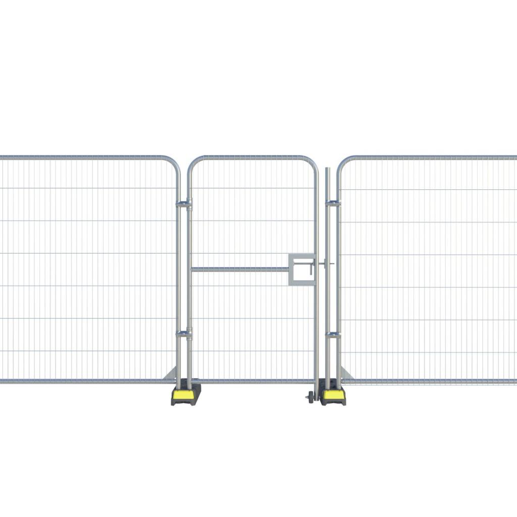 bouwhekdeur voetganger 1.15m breed