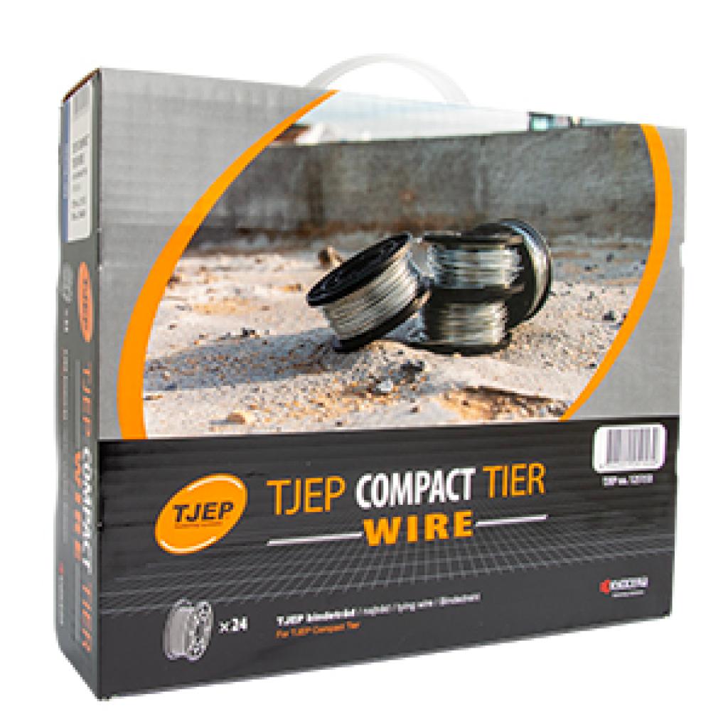 TJEP Compact Tier 40 vlechtdraad (Dia 1.3mm) gegalvaniseer.