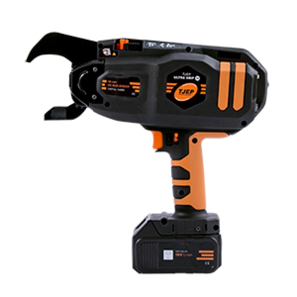 TJEP Ultra Grip 58 RE-BAR Vlechtmachine [30-58 mm] Incl. 2x Lithium-ion batterij 18V 4Ah Snell.