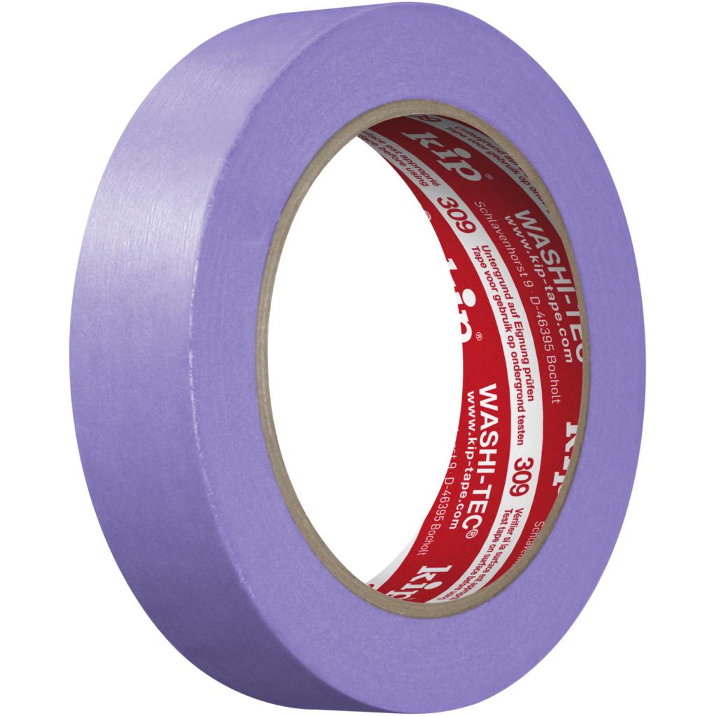 Kip Masking tape Washi-Tec® - voor kwetsbare ondergronden - lila 24 mm 50 m 309-24