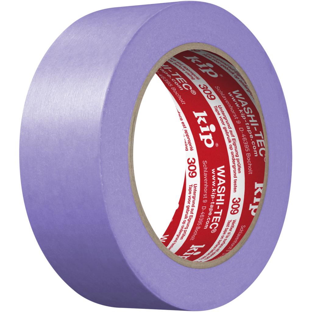 Kip Masking tape Washi-Tec® - voor kwetsbare ondergronden - lila 36 mm 50 m 309-36