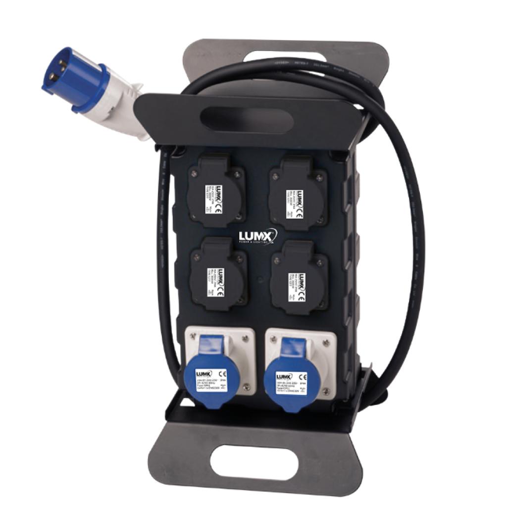 LUMX Verdeelkast - 230 V, 3680 W, met zekering, BE-FR