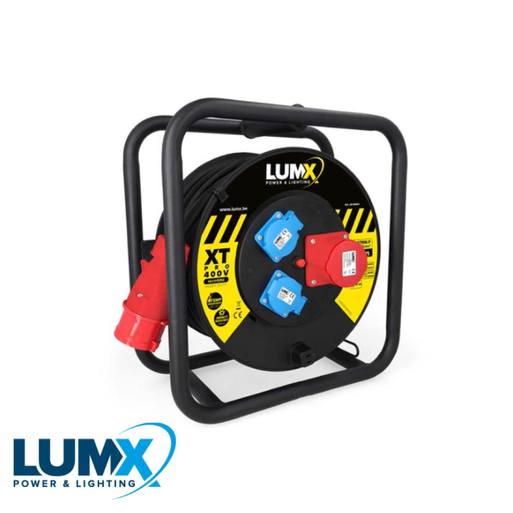 LumX XT-PRO 400V Kabelhaspel, H07RN-F (5Gx2.5) 25meter
