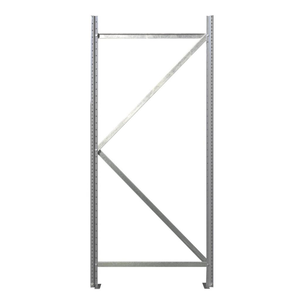 Magazijnrek / breedvakstelling staander 200x60cm GALVA