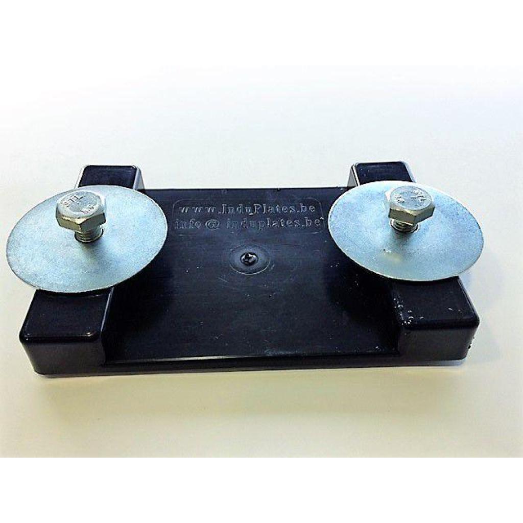 Koppelstuk voor koppelen rijplaten + 2 bouten