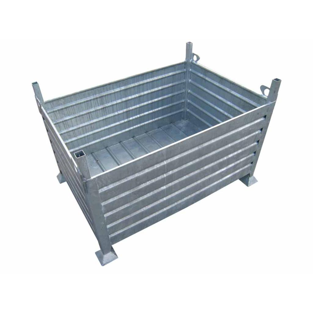 Stapelbak gegalvaniseerd 1250x850x600