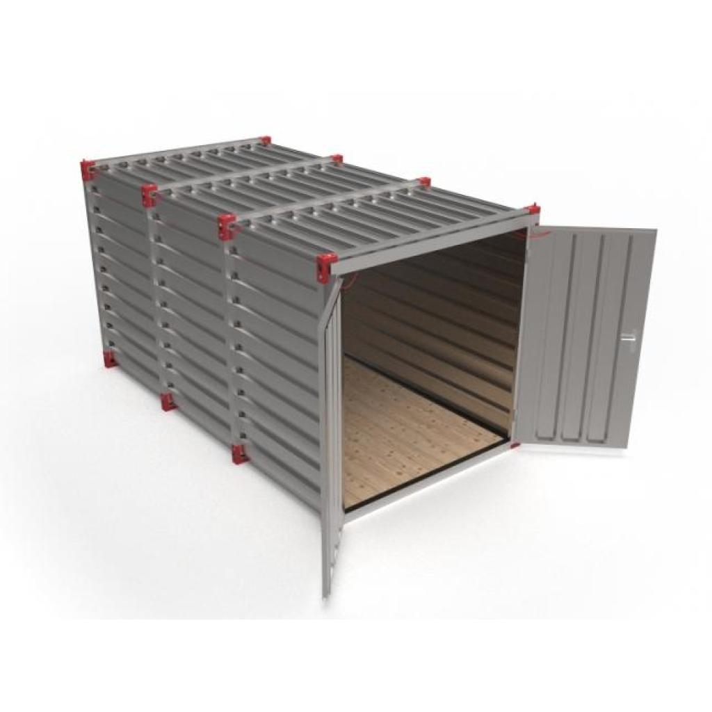 Materiaalcontainer (b) 220cm x (h) 220cm x (l) 4m