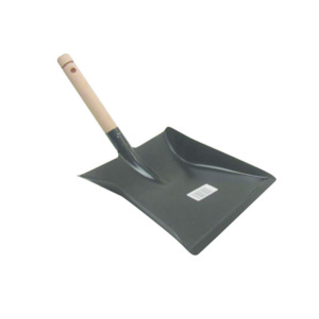 STOFBLIK metaal houten steel