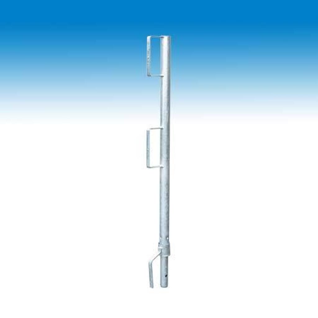 Leuninghouder vr opdraaib Müba schraag 3 haken (Müba 19530)