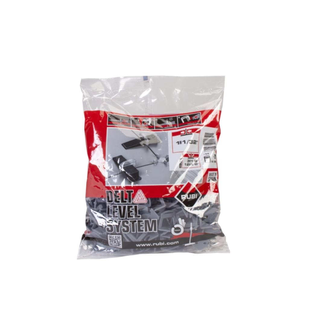 Rubi Delta leveling systeemclips dikte 1mm, hoogte 3-12mm (200 stuks)