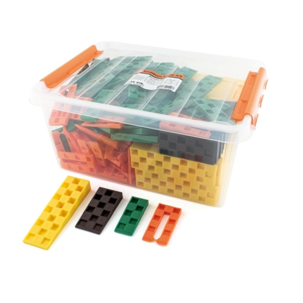 Schuine spieën MIXED BOX 245 st (Knudsen)