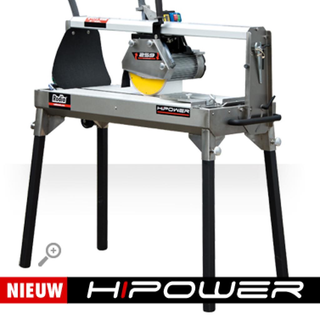 Diamant Zaagmachine Rodia® 259RS – 230V – 2.2kW HiPower – alu tafel