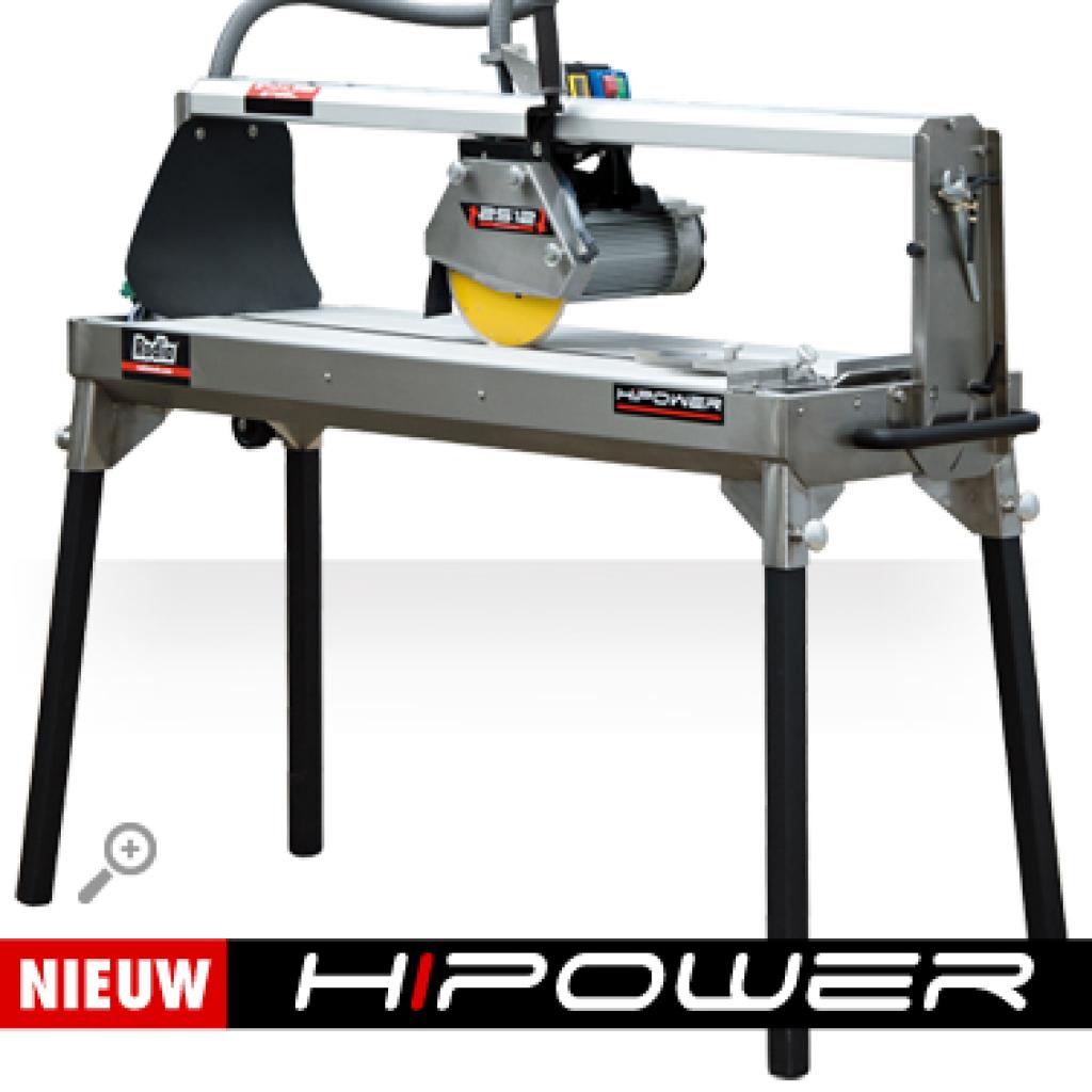 Diamant Zaagmachine Rodia® 2512RS – 230V – 2.2kW HiPower – alu tafel