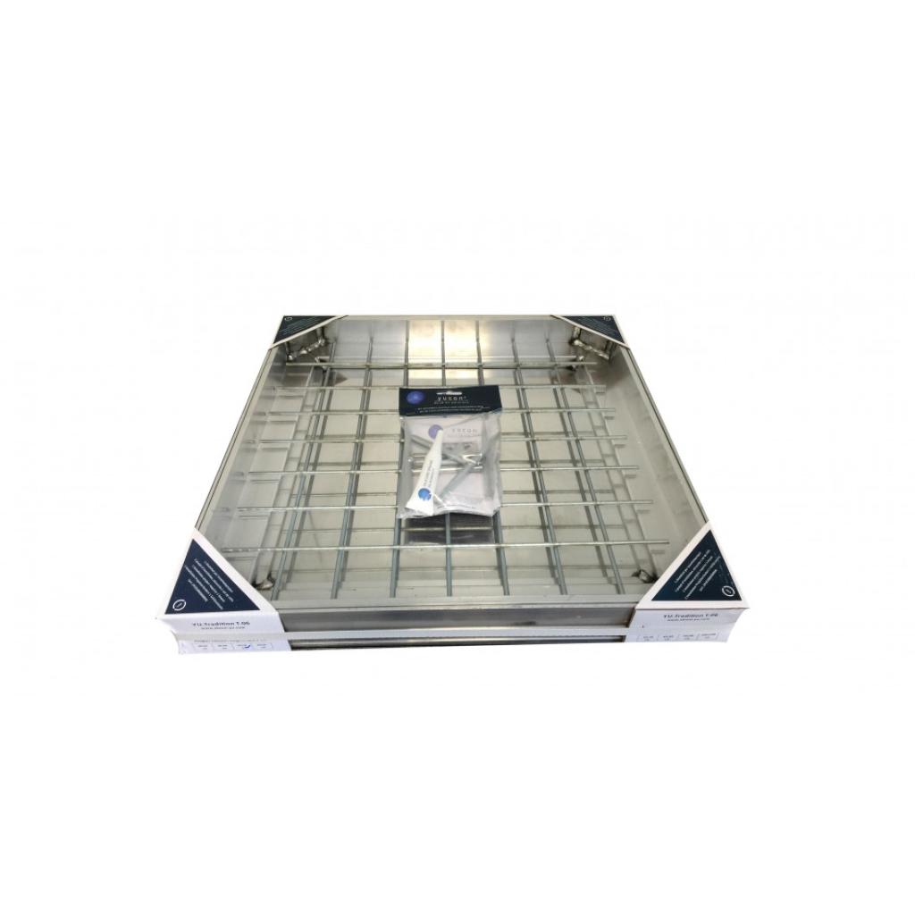 Tegeldeksel Yucon 40x40/T06 (excl. sleutels)