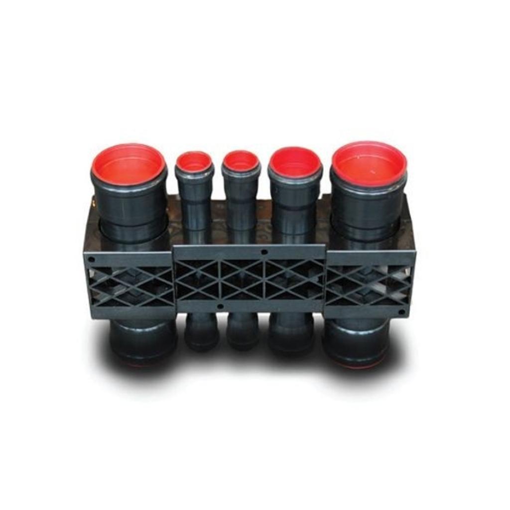 Energiesteen - zwart 110-75-50-50-110 - nutsvoorz. - 35 cm