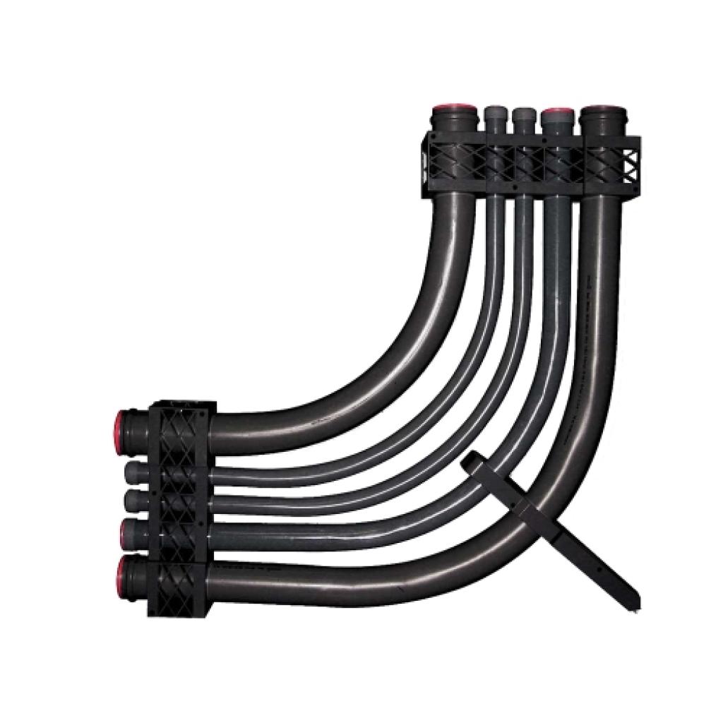 Aansluitbocht (110-75-50-50-110)