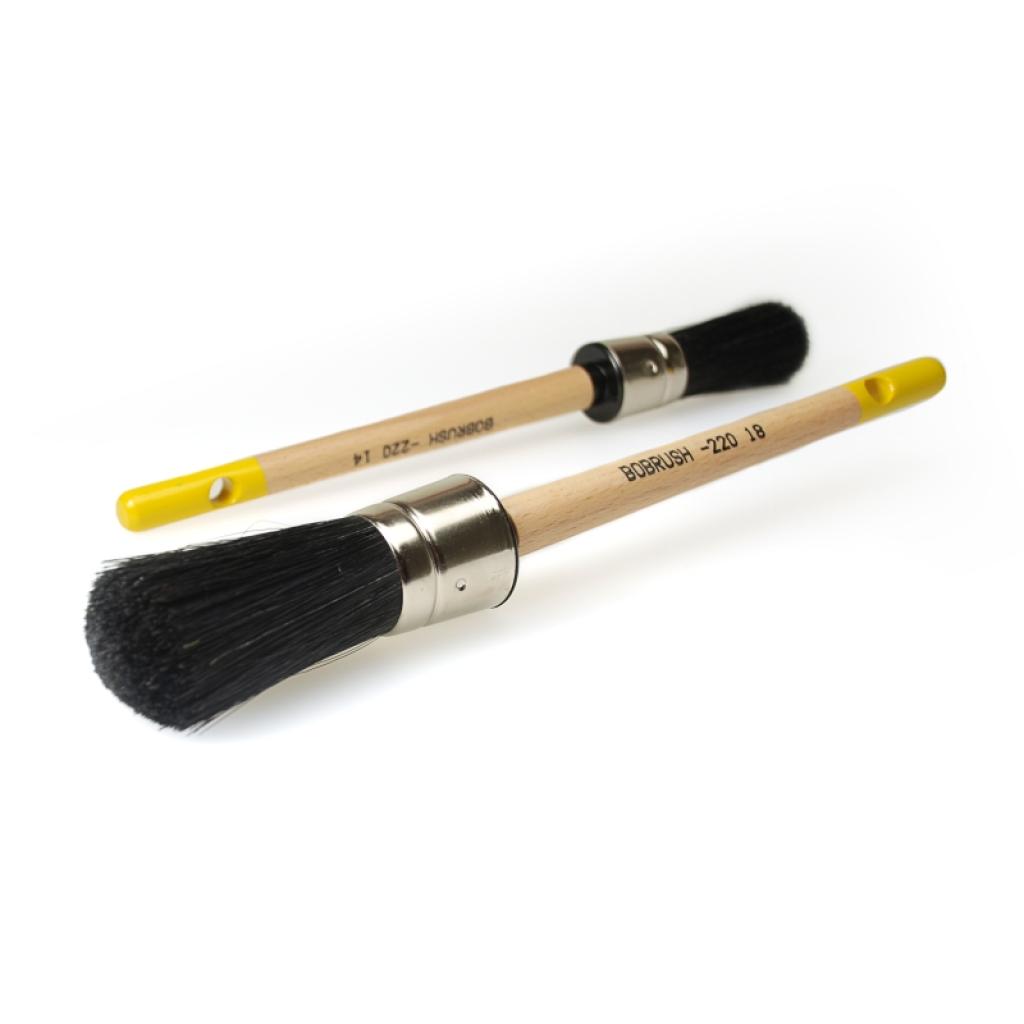 Ronde kwast zwart nr 08 -eco