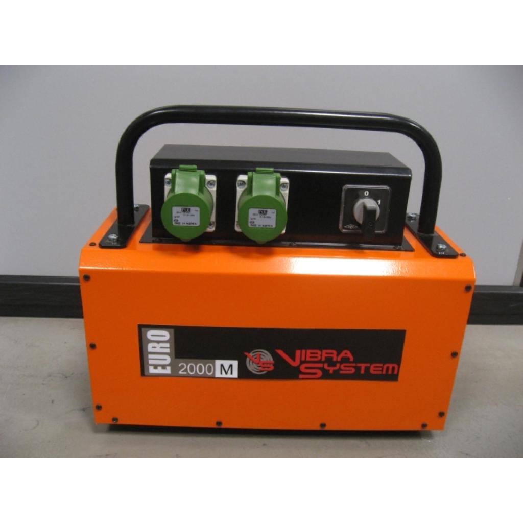 Vibra System - SE2000M.0340 omvormer Euro 220V / 2,4 kva / 2 aansluitingen