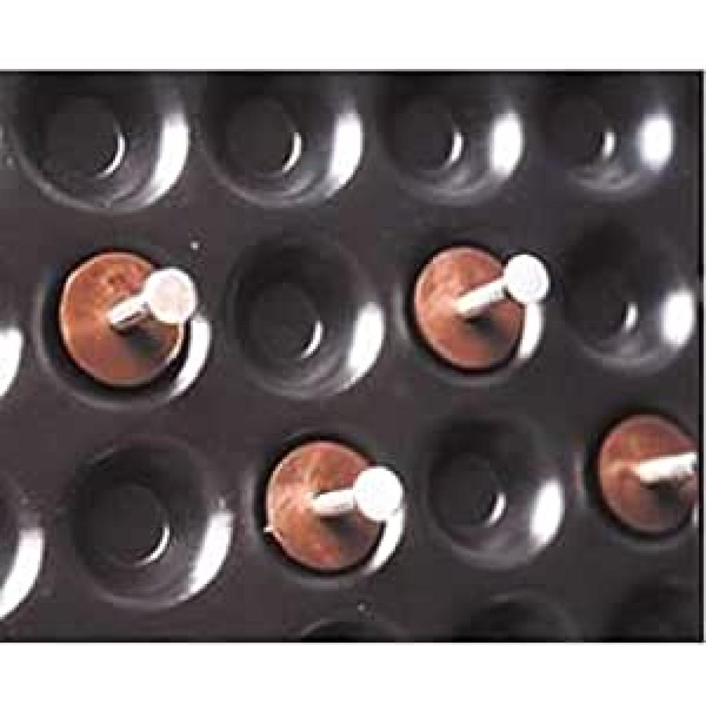 Montageknop + nagel voor noppenfolie