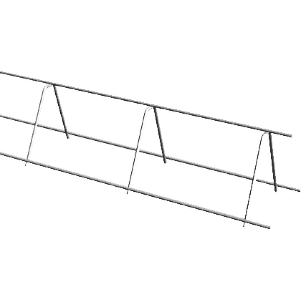 A stoel h:  5cm l:2m (per 10 stuks)