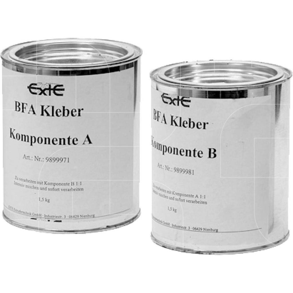 Vezelbeton lijm/2 componenten (A+B) / 2 x 0,6 kg