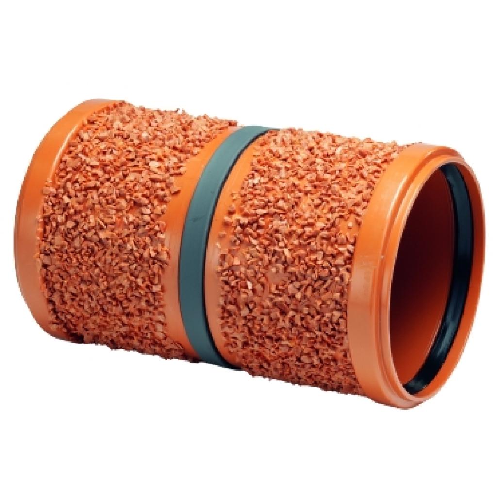 Muurdoorvoer bezand 125mm / 30 cm - roodbruin (Funke)