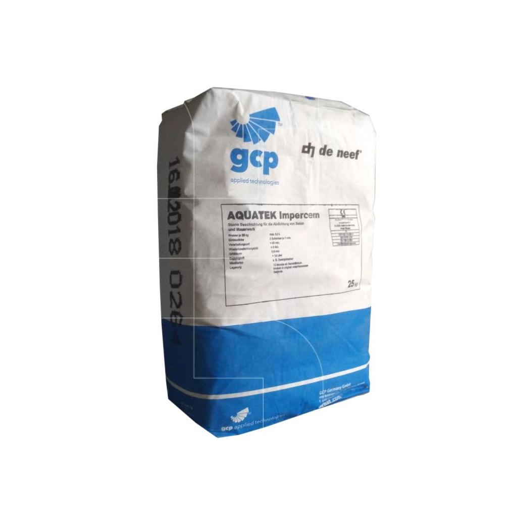 De Neef Aquatek Impercem 25kg zak grijs