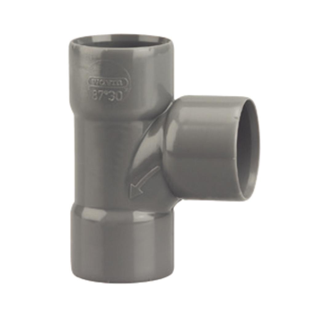 T-Stuk Ø  32 mm 90° 3Xmof (Wavin)
